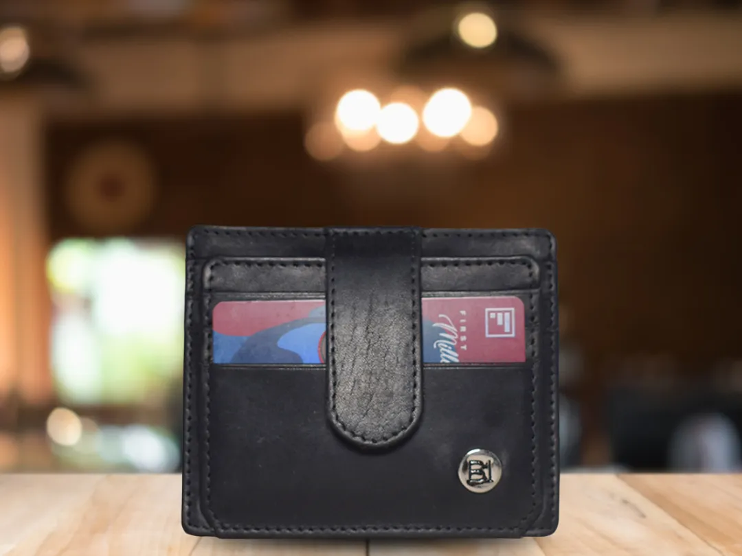 Elli Card Case Dark Black- BICC105