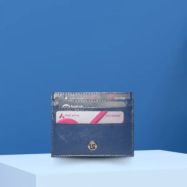 Ralph Card Cases Navy Blue - BICC151