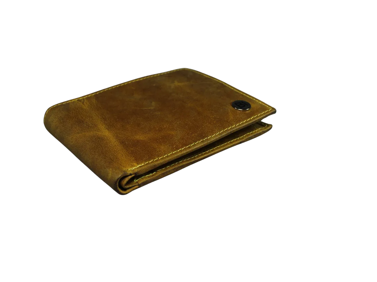 Gorge Men’s Leather Wallet Tan - BIMW201