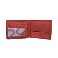 Roman Men’s Leather Wallet Red - BIMW155