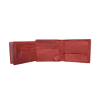 Roman Men’s Leather Wallet Red - BIMW155