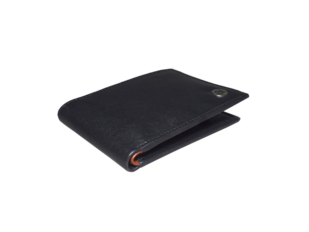 Logan Men’s leather wallet Black - BIMW158