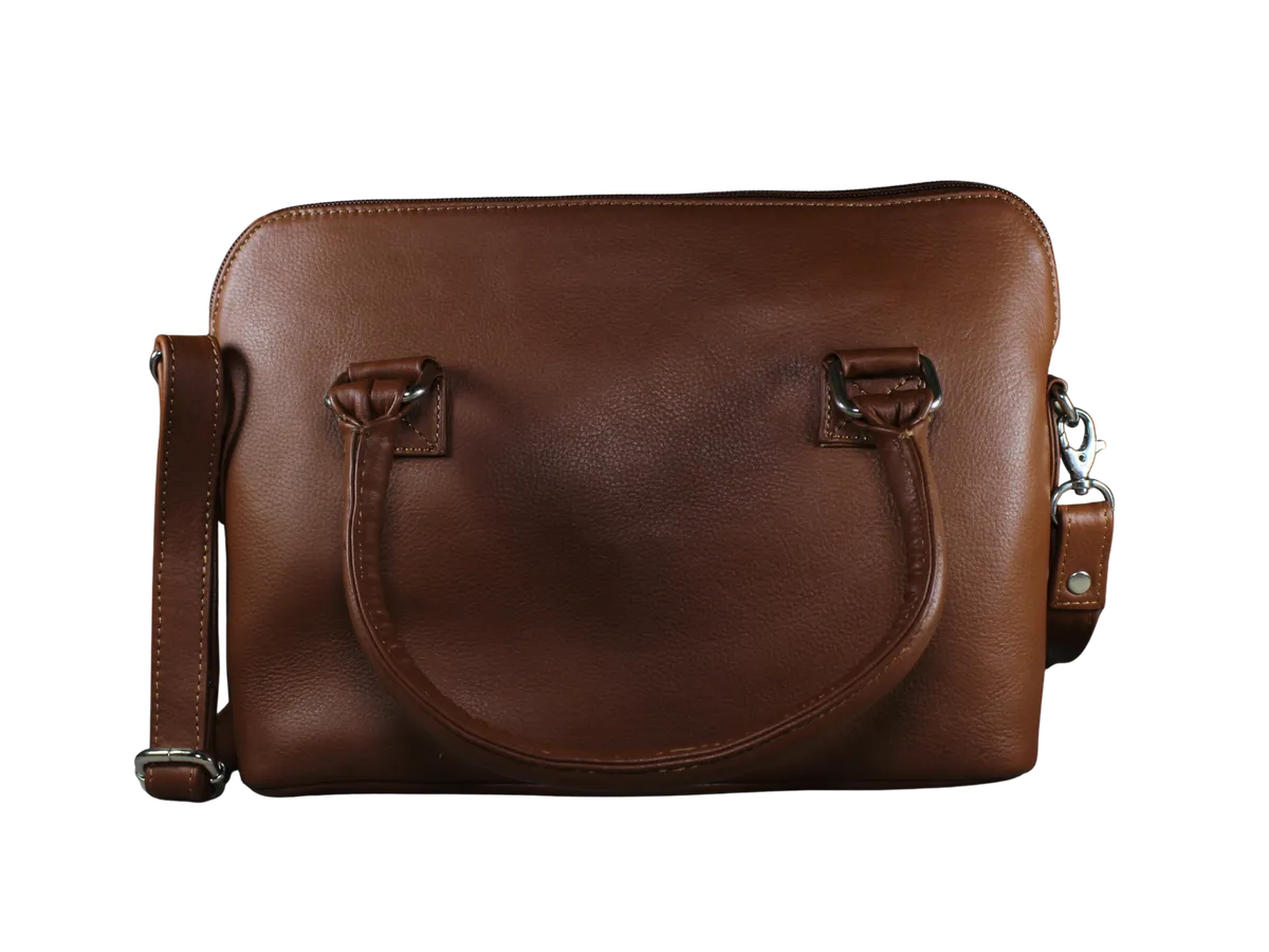 Vincent Mens Leather Bags Brown - BIMB3003
