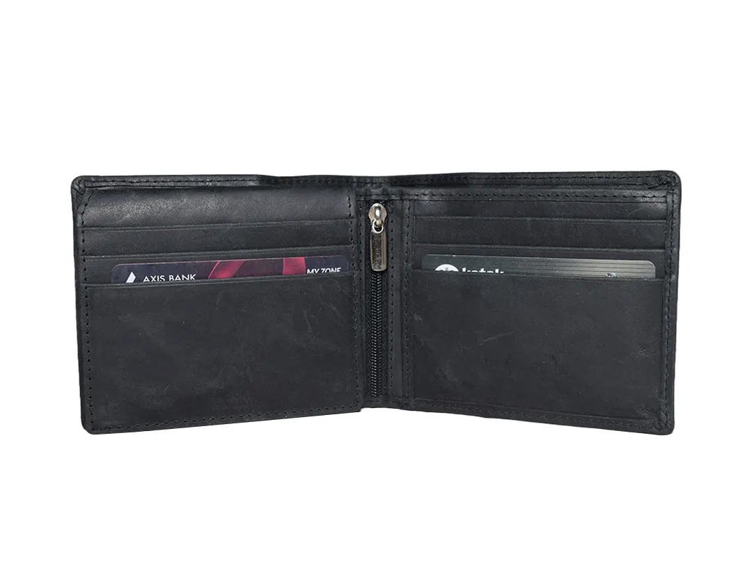 Harrison Men’s Leather Wallet Black - BIMW162