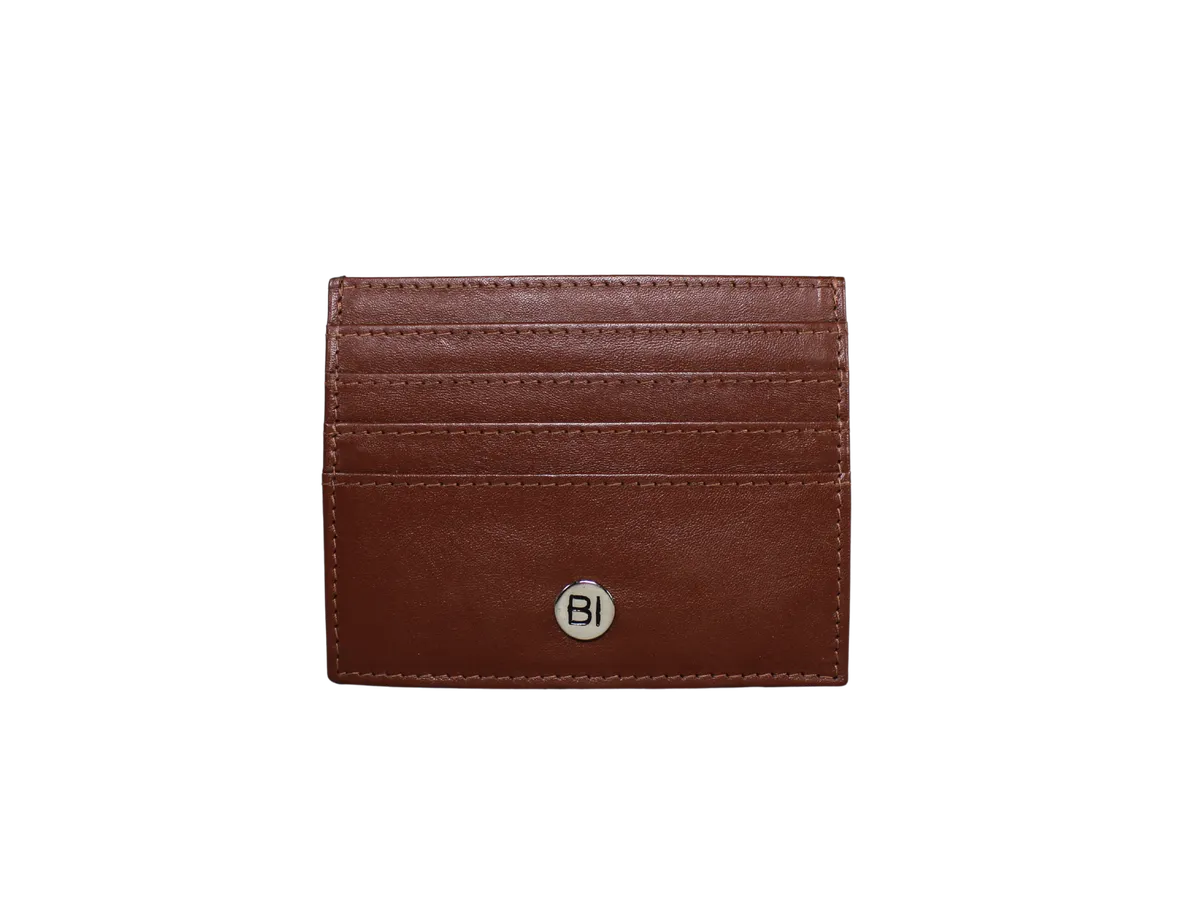Callum Card Case Light Brown - BICC155