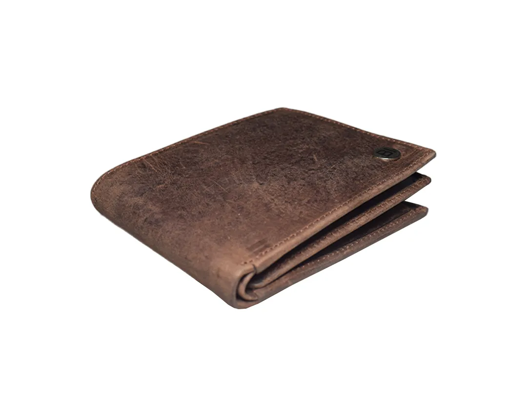 Ethan Men’s Leather Wallet Brown - BIMW163