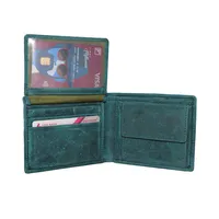 Ethan Men’s Leather Wallet Turquoise - BIMW164