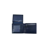 Bryson Mens Leather Wallets Blue - BIMB3018