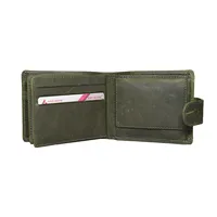 Joshua Men’s Leather Wallet Olive Green - BIMW165
