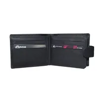 Joshua Men’s Leather Wallet Black - BIMW166