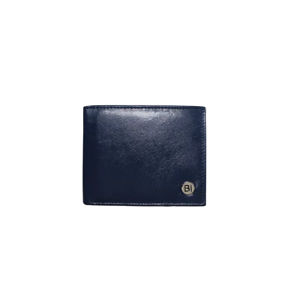 Bryson Mens Leather Wallets Blue - BIMB3018