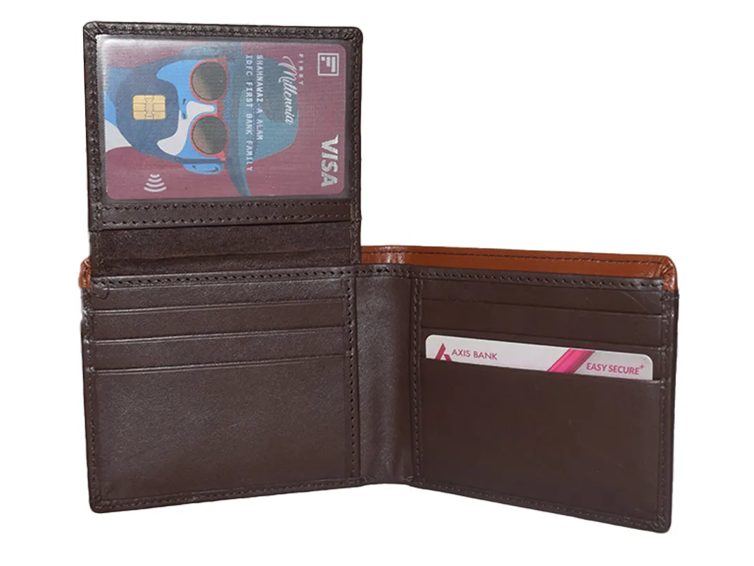 Hadson Men’s Leather Wallet Brown - BIMW168