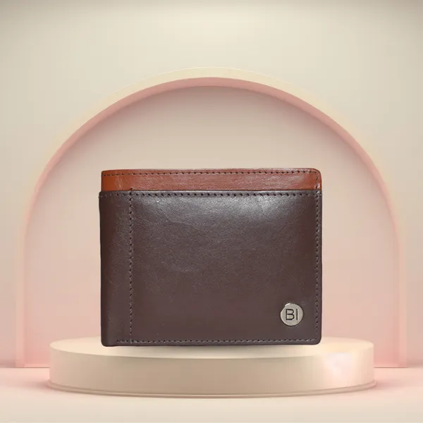 Hadson Men’s Leather Wallet Brown - BIMW168