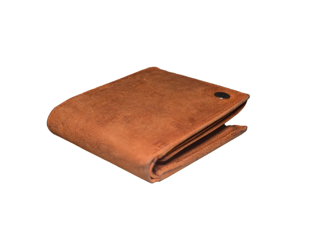 Jude Men’s Leather Wallet Tan - BIMW169
