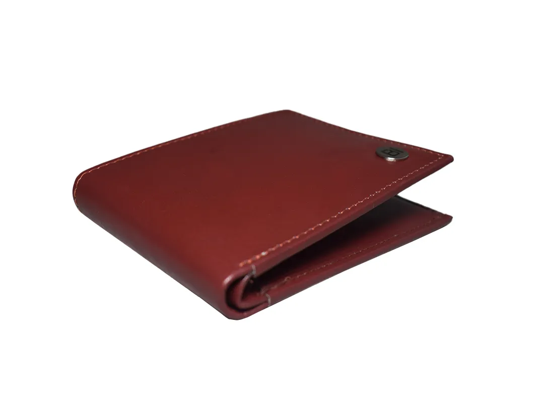 Theo Men’s Leather Wallet Burgandy - BIMW107