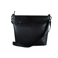 River Mens Leather Bags Black - BIMB3004