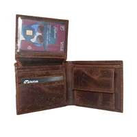 Hadson Men’s Leather Wallet Brown - BIMW170