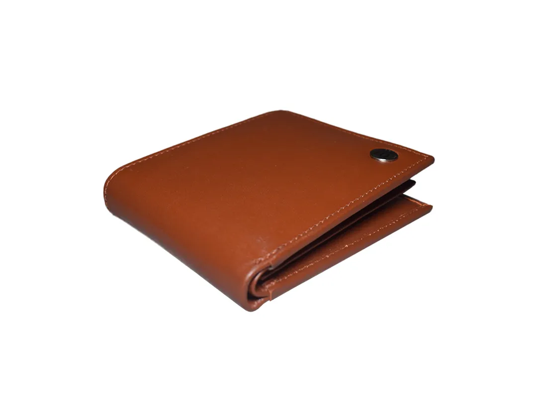 Jaxon Men’s Leather Wallet Cognac - BIMW173