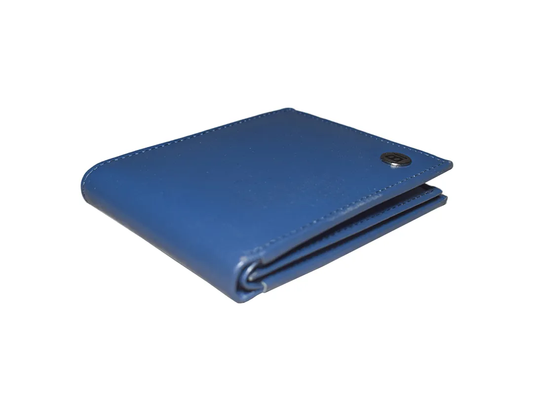 Jaxon Men’s Leather Wallet Blue - BIMW174