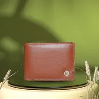 Felix Men’s Leather Wallet Cognac - BIMW178