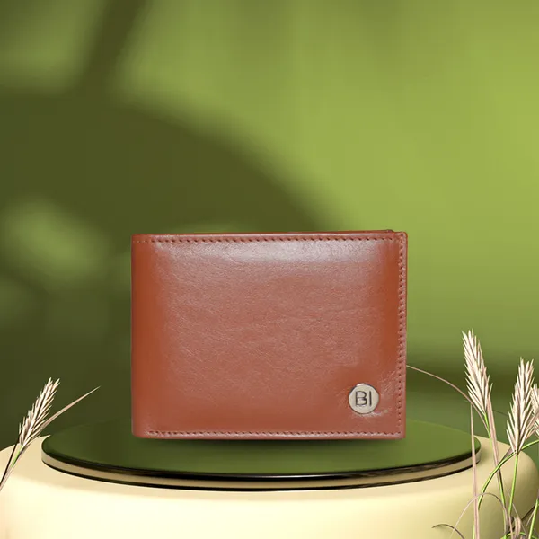 Felix Men’s Leather Wallet Cognac - BIMW178