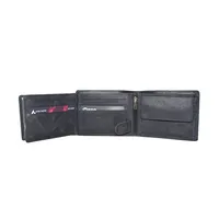 Broady Men’s Leather Wallet Black - BIMW179