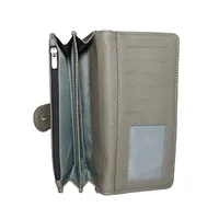 Alice women's leather wallet Olive - BIWW181
