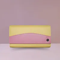 Lottie Women's Leather Wallet Yellow - BIWW183
