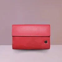 Scarlett Women's Leather Wallet Red - BIWW188