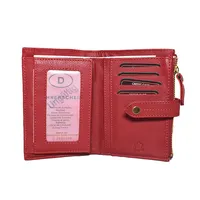 Ada women's Leather Wallet Red - BIWW190