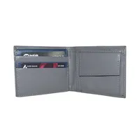 Bonnie Mens Leather Wallet Grey - BIMW102