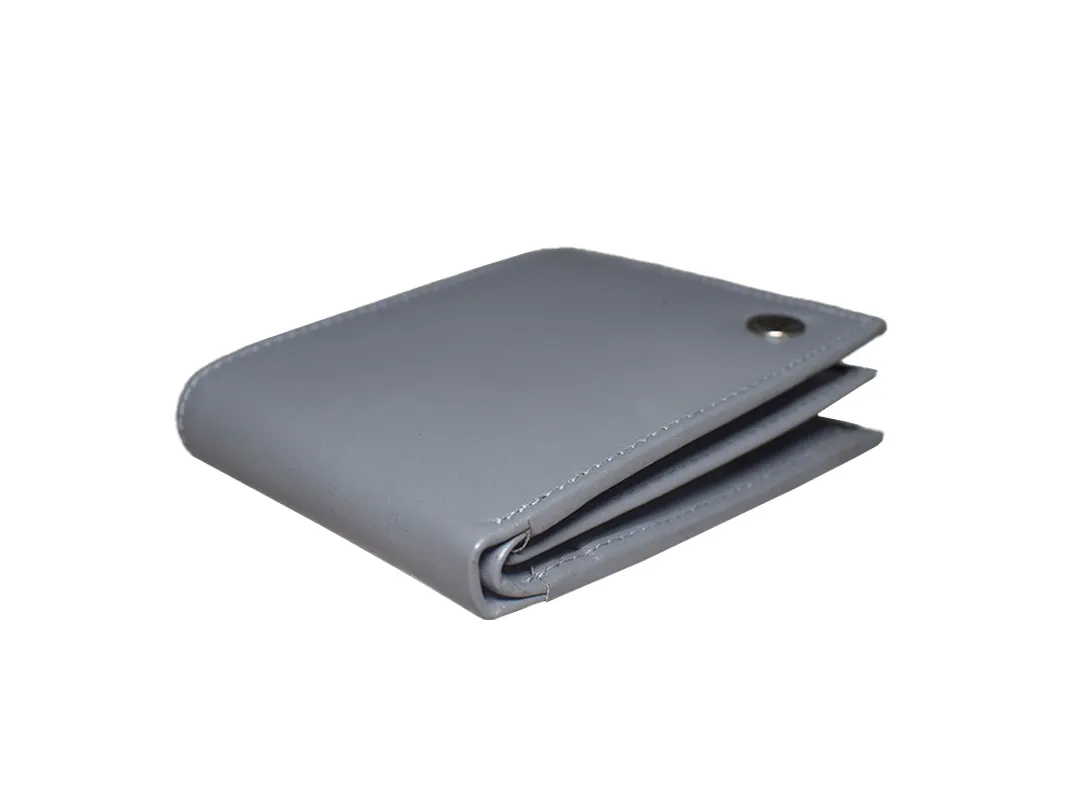 Bonnie Mens Leather Wallet Grey - BIMW102